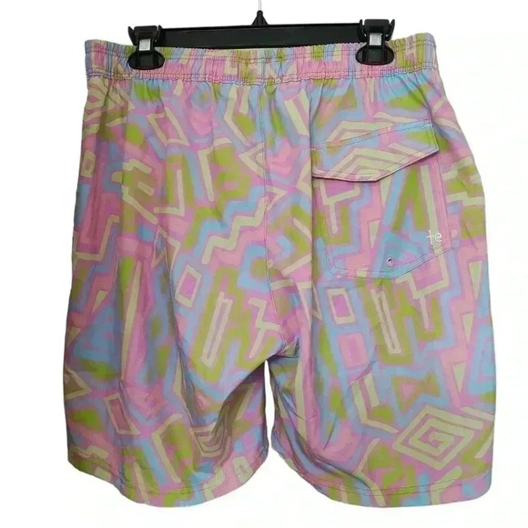 RETRO RIDE STRETCH SWIM TRUNKS - Picture 4 of 5